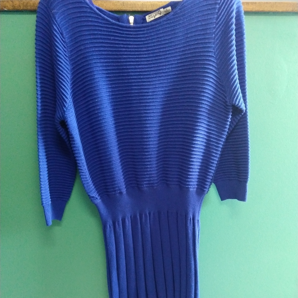 Eliza J pleated skirt dress